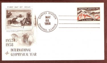 IGY International Geophysical Year, 1958, AC First Issue USA