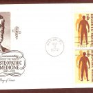 Osteopathic Medicine, Doctor Andrew Still, Plate Block AM First Issue USA