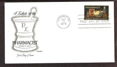 Pharmaceutical, Pharmacist, First Day of Issue Pharmacy AM FDC USA