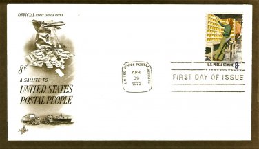 USPS Postal People, Mail Letter Case Sorting, First Issue USA