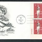 Amelia Earhart, Aviatrix, Woman Aviation, AM Plate Block 1963 First Issue USA Amelia Earhart, Aviatrix, Woman Aviation, AM Plate Block 1963 First Issue USA