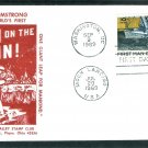 Apollo 11 Space Astronauts, First Man on Moon, NASA 1969 UMVSC  First Issue FDC