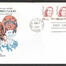 Red Cloud Oglala Teton Sioux Native American Indian HF USA FDC