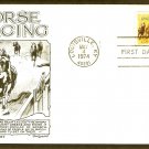 Horse Racing Kentucky Derby 100th Running, Lowry, 1974 First Issue USA