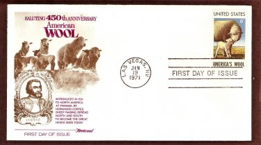 Sheep, American Wool Industry, Lamb, FW 1971 First Issue USA