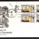 100th Anniversary of the American Chemical Society, ACS, Chemistry, First Issue FDC USA