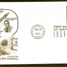 Celebrating the Century, 1950s, U. S. Launches Satellites, First Day of Issue USA