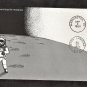 Apollo 11 Space Astronauts, First Man on Moon, NASA 1969 Wide View First Issue FDC