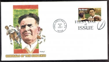 Honoring Pop Warner, Football Coach Legend, FW First Issue USA