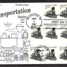 Steam Locomotive 1870s, Railroad, The American Express Train, Gamm, First Issue USA