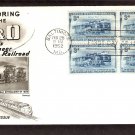 B&O Railroad, Locomotives, 1952 Baltimore, Maryland, FW, First Issue USA