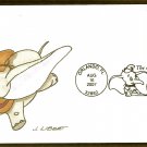 The Art of Disney Magic, Dumbo, First Issue, FDC USA The Art of Disney Magic, Dumbo, First Issue, FDC USA