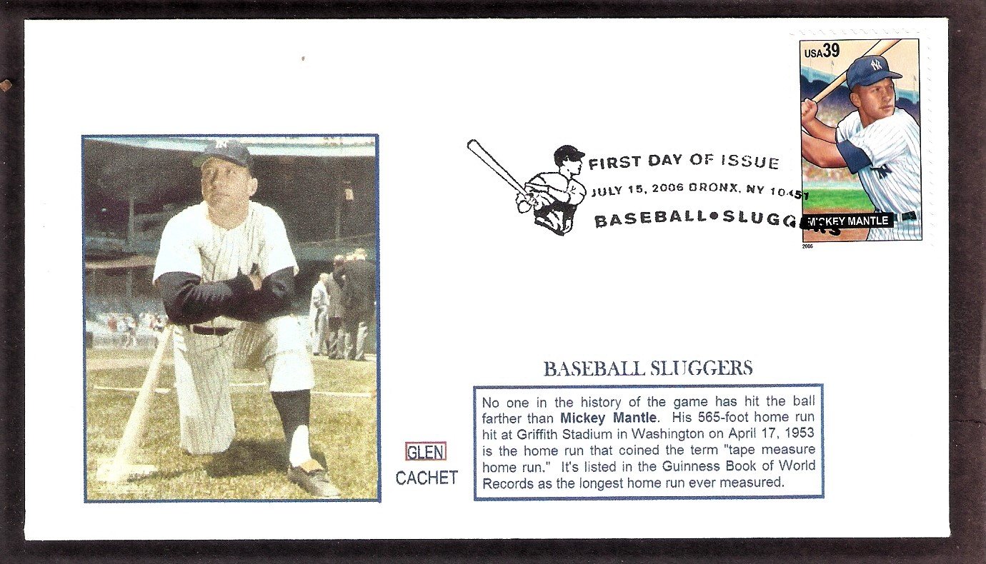 Mickey Mantle, Baseball Sluggers, New York Yankees, Limited First Issue USA!