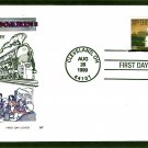 Streamliner 20th Century Limited J3A Locomotive USPS, HF, First Issue FDC USA