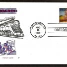 Daylight, Steam Locomotive Railroad, HF, First Day of Issue FDC USA