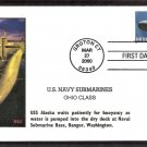 U. S. Navy Submarines, Ohio Class USS Alaska (SSBN-732), First Issue USA U. S. Navy Submarines, Ohio Class USS Alaska (SSBN-732), First Issue USA