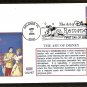Cinderella and Prince Charming, Art of Disney, Romance, Glen, First Issue FDC USA
