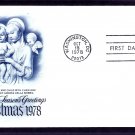 USPS Christmas Stamp 1978, Madonna and Child with Cherubim, by Andrea della Robbia, First Issue USA