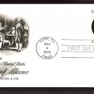 Bicentennial, French Alliance, King Louis XVI, Benjamin Franklin, AC, First Issue USA