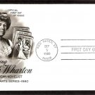 Honoring Edith Wharton American Novelist, First Issue USA