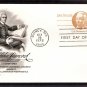 Patriot John Hancock Postal Card, First Issue USA