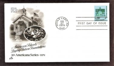 American Schools, Laying Future Foundations, Morris Township Schoolhouse First Issue USA
