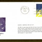 NASA Mission, Columbia Space Shuttle, 1981 Houston, Texas, SCCS-UO, First Issue USA