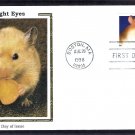Bright Eyes, Hamster,  Lovable Popular Animal Pets and Companions, CS, First Issue FDC USA