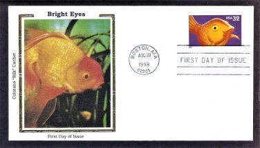 Bright Eyes, Lovable Popular Animal Pets, Goldfish, CS, First Issue USA