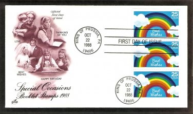 Special Occasions, Best Wishes, Rainbow, AC, First Issue USA