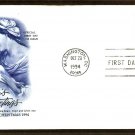 Madonna and Child, by Elisabetta Sirani, USPS Christmas Stamp, AC, 1994 First Issue USA