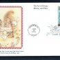 Walt Disney Art Mickey Mouse, Pluto, Birthday Cake, Mystic, First Issue FDC USA