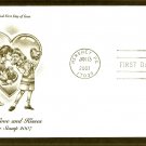 Love Stamp 2007, With Love and Kisses, Hershey, PCS, First Issue USA