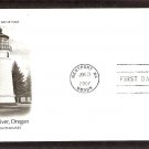 Pacific Lighthouses, Umpqua River Lighthouse, Oregon, PCS, First Issue USA