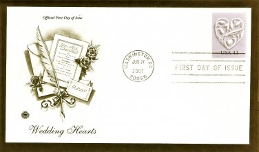 Wedding Hearts, PCS, First Issue USA