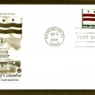 Flags of Our Nation, District of Columbia, PCS, First Issue USA