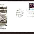 Flags of Our Nation, Hawaii, Pearl Harbor Memorial, PCS, First Issue USA