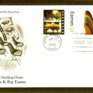 Modern Design Artists, Charles and Ray Eames, Tops and Stacking Chairs, PCS, First Issue