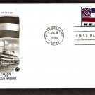 Flags of Our Nation, Mississippi, Paddle Wheeler, PCS, First Issue USA