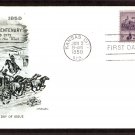 100th Anniversary Kansas City, Missouri, Gateway to the West, Stagecoach, AM, 1950, First Issue USA