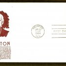 Honoring Sam Houston, Texas, Anderson (B) FDC, First Issue USA