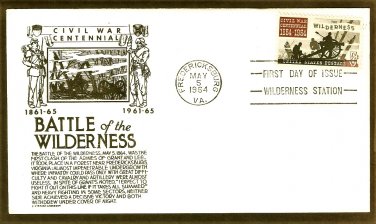 American Civil War, Wilderness Battle, Robert E. Lee,  Ulysses S. Grant, Anderson, First Issue USA