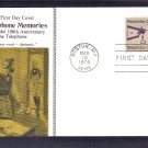 Alexander Graham Bell, Telephone Centennial, FW (E), First Issue USA