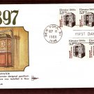 Elevator, 1900s, Gill Craft, First Day of Issue, USA