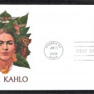 Honoring Mexican Painter Frida Kahlo, FW, FDC, First Day of Issue USA Honoring Mexican Painter Frida Kahlo, FW, FDC, First Day of Issue USA