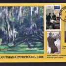 Louisiana Purchase Bicentennial, BGC, First Issue USA