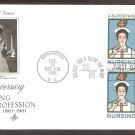Capping Ceremony Nursing Profession, Block of 4 Stamps, Nurses First Issue USA