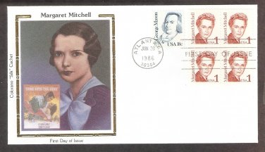 Margaret Mitchell, Gone With the Wind, Colorano Silk First Issue USA