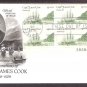 Captain James Cook 200th Anniversary, Hawaii, Plate Block, First Issue USA