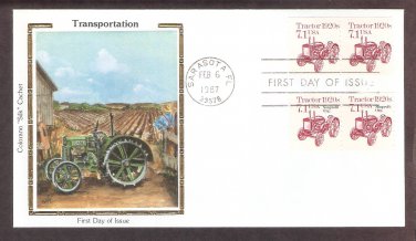 John Deere Tractor 1920s, Colorano Silk, First Issue USA
